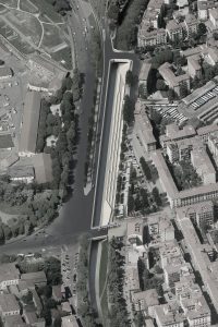 Proposed project of piazza della costituzione